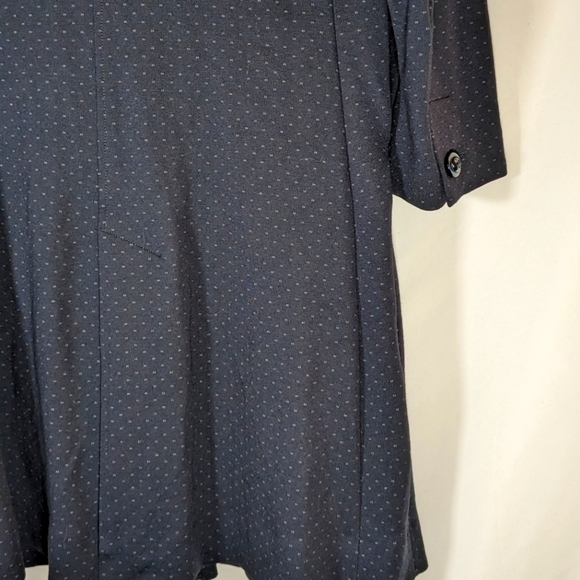 Cabi Carriage Jacket Style# 5658 Navy Blue Button Up Long Line Size Small - Picture 6 of 9